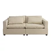 IDEA-歐絲柔軟加大編織布沙發