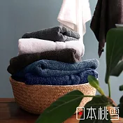 【日本桃雪】sensui Ko極上瞬吸抗菌蓬軟超長棉方巾超值兩件組 (寒霜白) | 鈴木太太公司貨