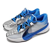 Nike 籃球鞋 Zoom Freak 5 EP 男鞋 藍黑 Ode To Your First Love DX4996-402 27cm PHOTO BLUE/BLACK