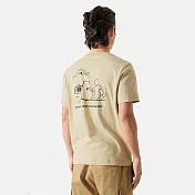 The North Face U MFO CAMPING GRAPHIC S/S TEE - AP 男女短袖上衣-卡其-NF0A8AUV3X4 3XL 卡其