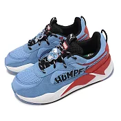 Puma x Smurfs 休閒鞋 RS-X The Smurfs PS 中童 藍 紅 小朋友 聯名 運動鞋 39478401