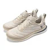 Under Armour 慢跑鞋 Velociti 3 Breeze 男鞋 象牙白 網布 輕量 緩衝 運動鞋 UA 3027519200 26.5cm BROWN/GREEN