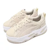 Puma 休閒鞋 BLSTR Mix Wns 女鞋 米白 白 皮革 厚底 增高 緩衝 運動鞋 39609501