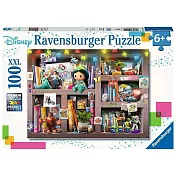 德國Ravensburger維寶拼圖 迪士尼書櫃 (100P)