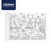 《MiDeer》-- 可撕益智塗鴉畫紙(10M)-動物森林 ☆