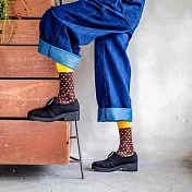 【LEEDS WEATHER】Swiss Chocolate - 彩色波卡點點∣抑菌除臭、台灣製∣設計襪 23 - 28 cm