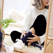 【LEEDS WEATHER】Raspberry Pink - 樹莓波卡點點∣抑菌除臭、台灣製∣設計襪 23 - 28 cm