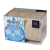 JOGAN日本成願毛巾 瞬間吸水系列 毛巾 大地棕