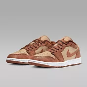 NIKE WMNS AIR JORDAN 1 LOW SE 女籃球鞋-棕-FJ3453200 US5 棕色