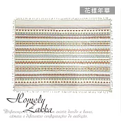 【Homely Zakka】波西米亞棉麻流蘇桌巾140X180cm_ 花樣年華