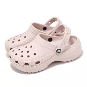 Crocs 洞洞鞋 Classic Platform Clog W 女鞋 石英粉 經典雲朵克駱格 增高 卡駱馳 2067506UR