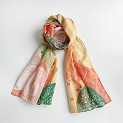 蕨印飄逸圍巾3.0 伏石蕨