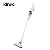 【KINYO】兩用手持無線吸塵器|環保|輕量|直立手持吸塵器 KVC-6235 白