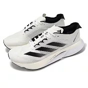 adidas 慢跑鞋 Adizero Boston 12 M 男鞋 白 黑 輕量 回彈 輪胎大底 運動鞋 愛迪達 ID4236 28cm WHITE/BLACK
