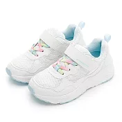 MOONSTAR月星 中童輕量透氣運動鞋 21 白