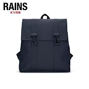 RAINS MSN Bag W3 經典防水雙扣環後背包(13300) Navy