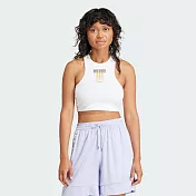 ADIDAS ADIBRK TANK TOP 短版 女背心上衣-白-IS2434 L 白色