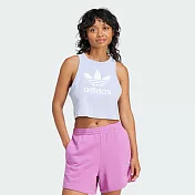 ADIDAS TREFOIL TANK 女背心上衣-紫-IP0684 L 紫色