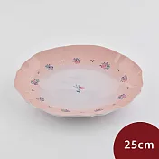 Le Creuset 南法花語系列 凡爾賽花園 圓形淺盤 餐盤 盛菜盤 圓盤 25cm 芭蕾粉