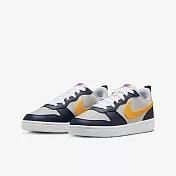 NIKE COURT BOROUGH LOW RECRAFT (GS) 中大童休閒鞋-白-HJ3482071 US5 白色