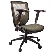 GXG 短背全網 電腦椅 (2D滑面金屬扶手) TW-81Z6 E6