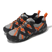 Merrell 水陸兩棲鞋 Waterpro Maipo 2 男鞋 黑 藍 透氣 黃金大底 可拆鞋墊 戶外鞋 ML037755 27.5cm BLACK/PAPAYA