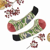 【LEEDS WEATHER】ES乾燥感抑菌隱形襪╷隱藏迷彩 M：22 - 24 cm