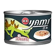 YAMIYAMI 亞米 亞米 雞湯大餐系列(170gX24罐)X2箱 五種口味- 鮮雞+香鰹+鮮蝦 雞湯罐