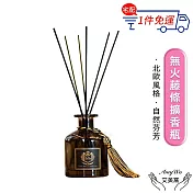 【Amywo艾美窩】擴香瓶 IH-06050-贈擴香棒&流蘇裝飾- 香氛瓶 韓國小黑瓶 香氛擴香瓶 薰香 擴香棒 香氛 除臭 擴香 薰香 蘭風鈴