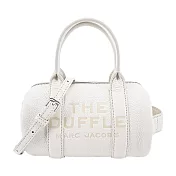 MARC JACOBS荔枝紋手提/斜背旅行包-迷你/ 白