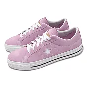 Converse 休閒鞋 One Star Pro 男鞋 女鞋 丁香紫 白 麂皮 經典 情侶鞋 A07309C