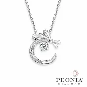 【PEONIA Diamond】Affinity縴悅(悅)C型  GIA鑽石吊墜(不含鍊)