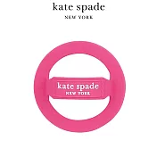 【kate spade】MagSafe 手機彈性指環 魅力粉