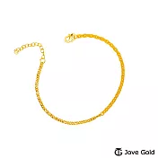 JoveGold漾金飾 在水一方黃金手鍊