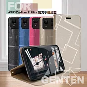 GENTEN for ASUS ZenFone 11 Ultra 極簡立方磁力手機皮套 粉色