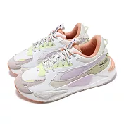 Puma 休閒鞋 RS-Z Candy Wns 女鞋 白 紫 拼接 緩衝 低筒 運動鞋 38858702