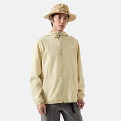 The North Face M NEW ZEPHYR WIND JACKET - AP 男風衣外套-卡其-NF0A7WCY3X4 L 卡其
