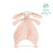 英國 JELLYCAT 安撫甜睡巾 馬卡龍粉兔