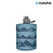 HydraPak Stow Mountain 500ml 軟式水壺 湖水藍