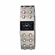 SEIKO GLX系列 亮彩魅惑時尚腕錶-銀X黑