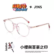JINS火影忍者疾風傳系列眼鏡-小櫻與百豪之印款式(LRF-24S-A028) 粉紅