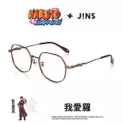 JINS火影忍者疾風傳系列眼鏡-我愛羅款式(UMF-24S-A029) 暗棕