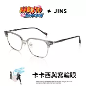 JINS火影忍者疾風傳系列眼鏡-卡卡西與寫輪眼款式(MMF-24S-A030) 灰x銀
