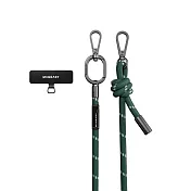 MAGEASY 8.3 mm Strap 掛繩/掛繩片組 (相容 iOS / Android 手機殼) 蹤跡綠