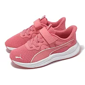 Puma 慢跑鞋 Reflect Lite AC+ PS 中童 粉 白 小朋友 魔鬼氈 運動鞋 37912507