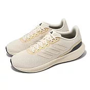 adidas 慢跑鞋 Runfalcon 3.0 男鞋 象牙白 黑 緩衝 透氣 運動鞋 愛迪達 IE0739 26.5cm IVORY/BLACK