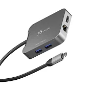 j5create 4K60 USB-C 輕巧擴充集線器 - JCD3191