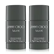 【短效品】Jimmy Choo 同名男性淡香水體香膏(75g)X2入