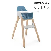 【UPPAbaby】Ciro高腳餐椅_ 莫蘭迪藍