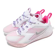 Nike 排球鞋 Air Zoom HyperAce 3 SE 男鞋 女鞋 白粉 室內運動 運動鞋 HF3239-100